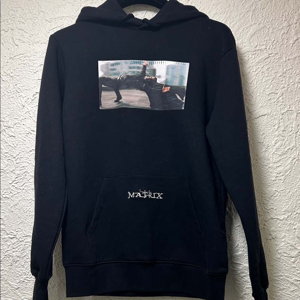 The Matrix Graphic Black Hoodie